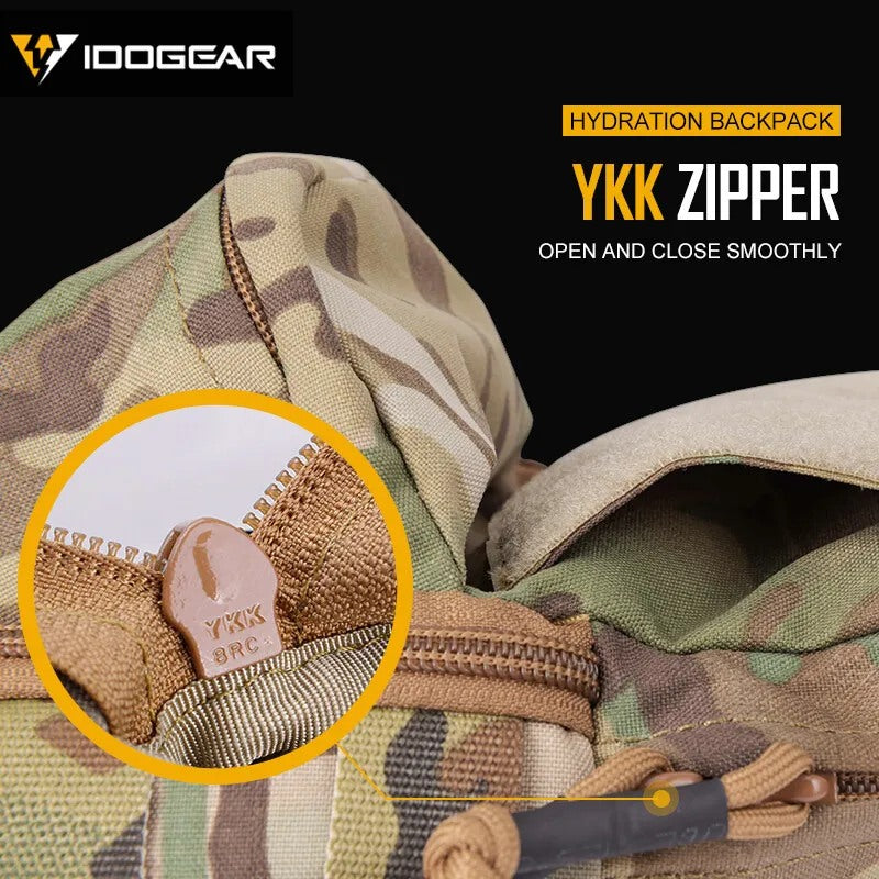 Tactical Hydration Pack Action Backpack Carrier Molle Mini Water Pouch