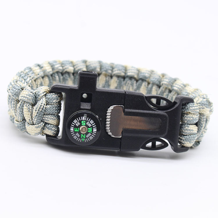 5 In 1 Tactical Movement Paracord Survival Bracelet