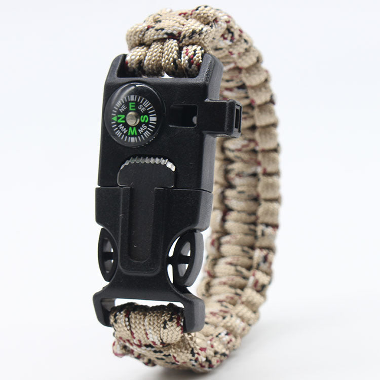 5 In 1 Tactical Movement Paracord Survival Bracelet