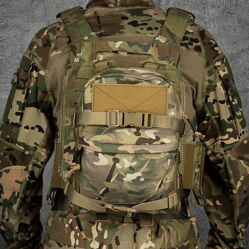 Tactical Hydration Pack Action Backpack Carrier Molle Mini Water Pouch