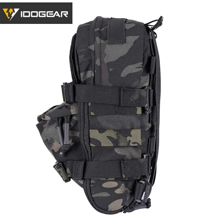 Tactical Hydration Pack Action Backpack Carrier Molle Mini Water Pouch