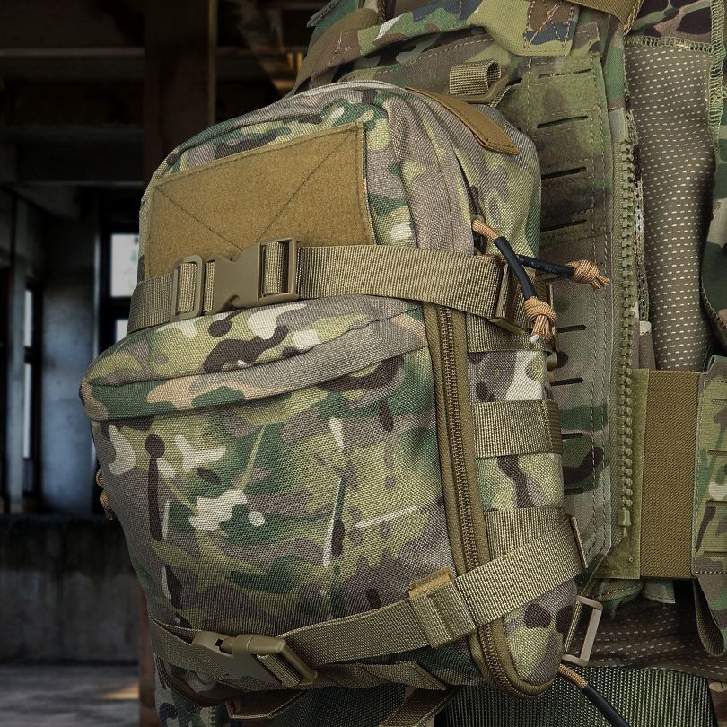 Tactical Hydration Pack Action Backpack Carrier Molle Mini Water Pouch