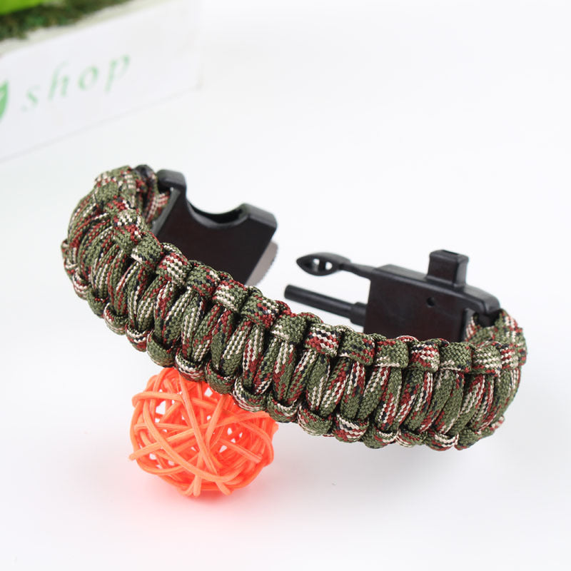 5 In 1 Tactical Movement Paracord Survival Bracelet