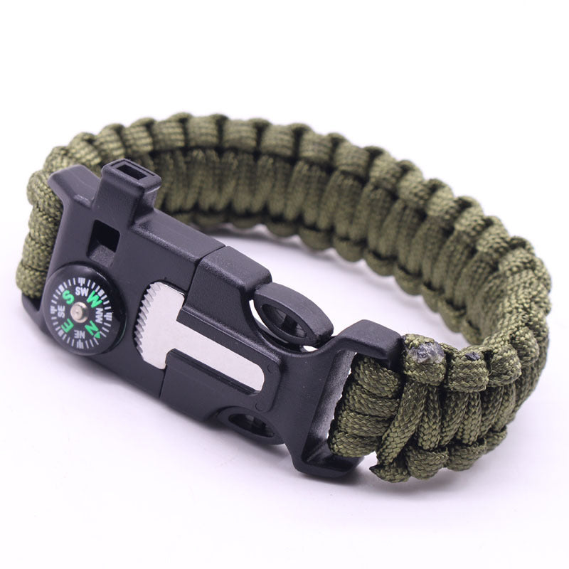 5 In 1 Tactical Movement Paracord Survival Bracelet