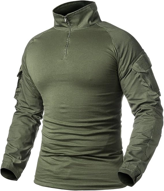 Men's Military Tactical Army Combat Long Sleeve Shirt: Your New Choice for Outdoors