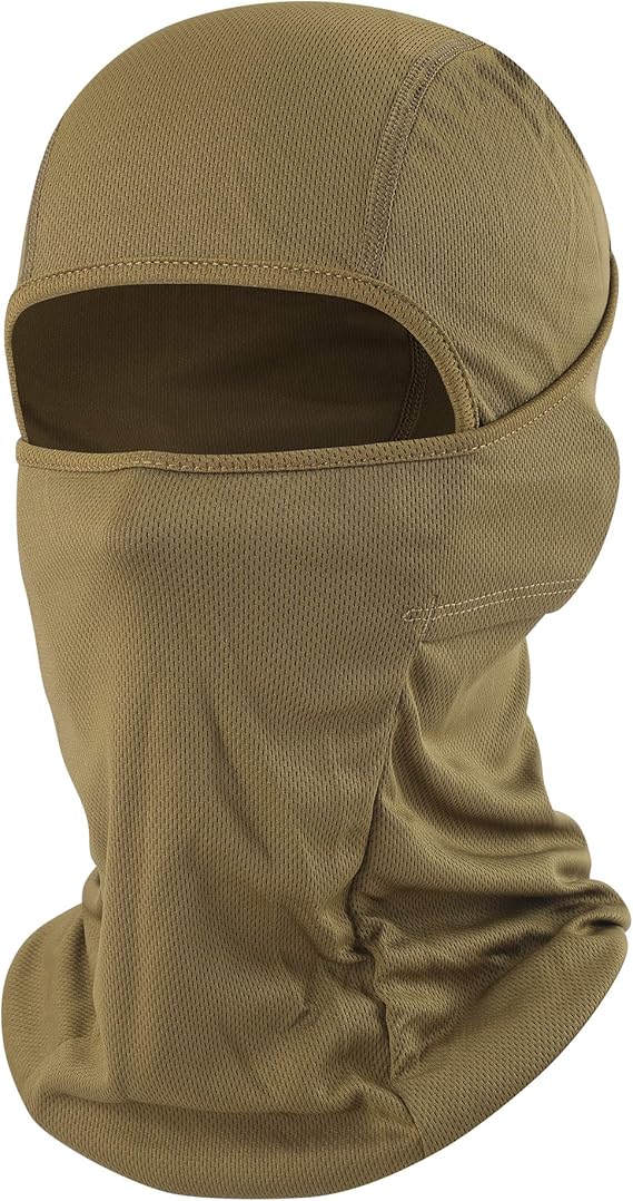 Balaclava: Adjustable windproof and UV-resistant hood, the best choice for all-weather protection