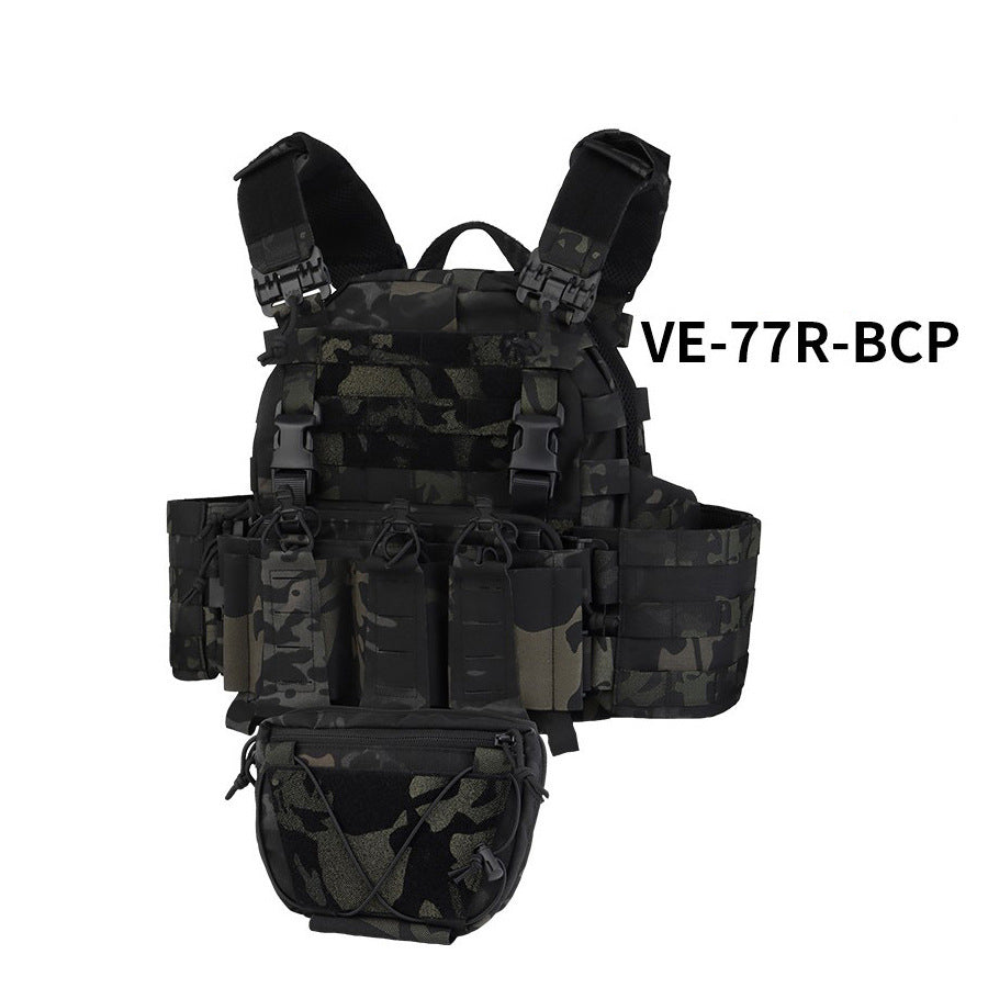 ARC Tactical Vest Plate MAG Front Panel Quick Release Buckle Pack Hunting Vest