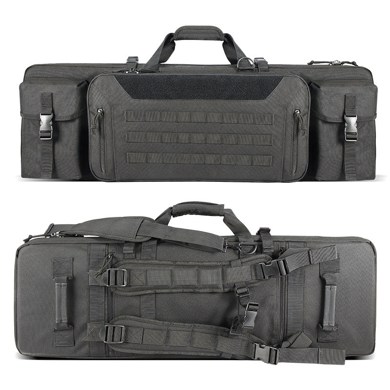 Professional dual rifle bag: safe and durable multi-functional design