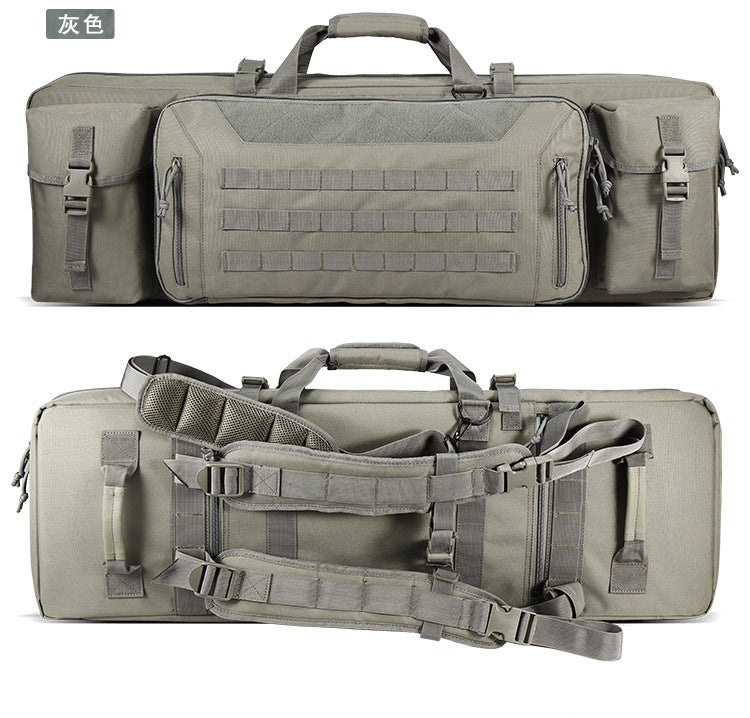 Professional dual rifle bag: safe and durable multi-functional design