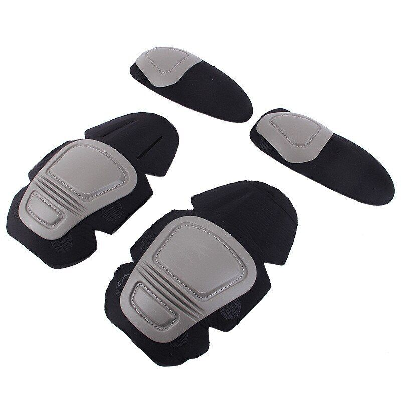 Combat Uniform Tactical Knee Elbow Protector Pad for Paintball Airsoft Military Knee