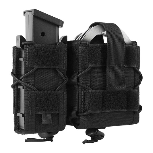 Combo Handcuff Mag Pouch for 9mm Magazine and Chain Handcuffs