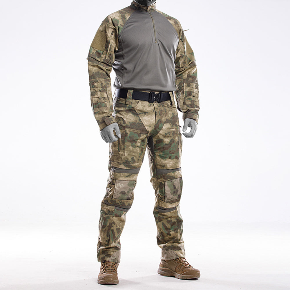 Tactical camouflage suit training uniform outdoor equipment