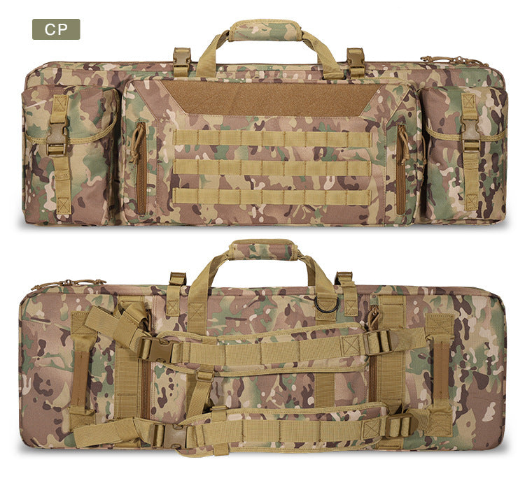 Professional dual rifle bag: safe and durable multi-functional design