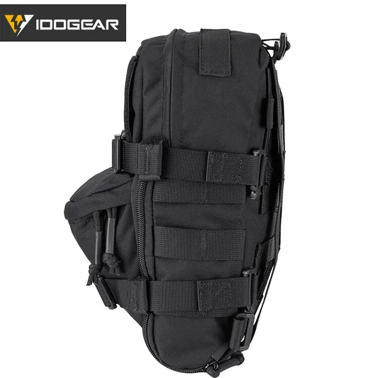 Tactical Hydration Pack Action Backpack Carrier Molle Mini Water Pouch