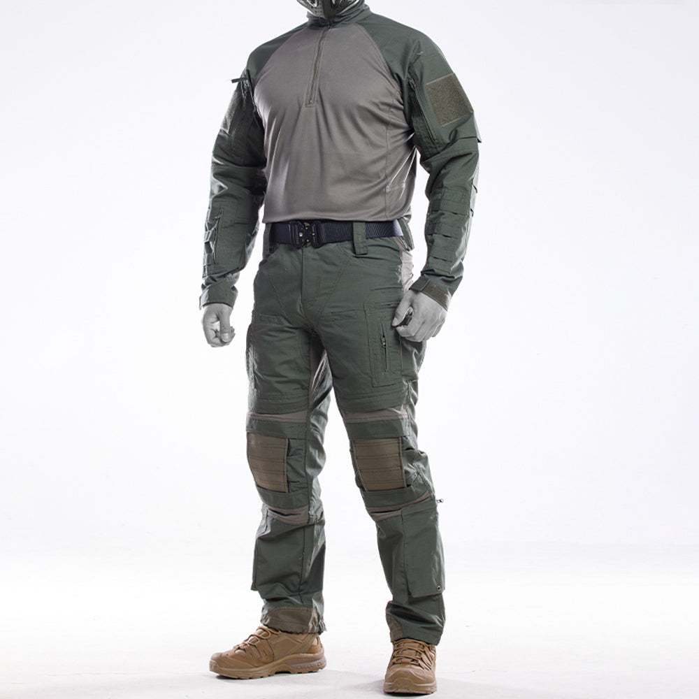 Tactical camouflage suit training uniform outdoor equipment