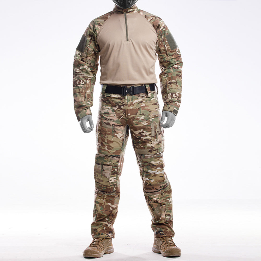 Tactical camouflage suit training uniform outdoor equipment