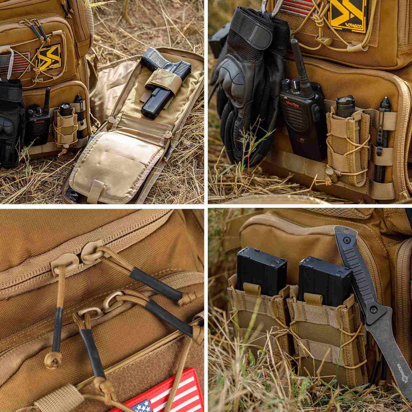 Tactical range backpack