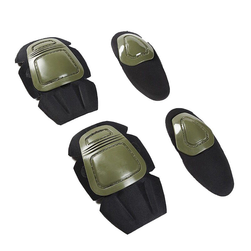 Combat Uniform Tactical Knee Elbow Protector Pad for Paintball Airsoft Military Knee