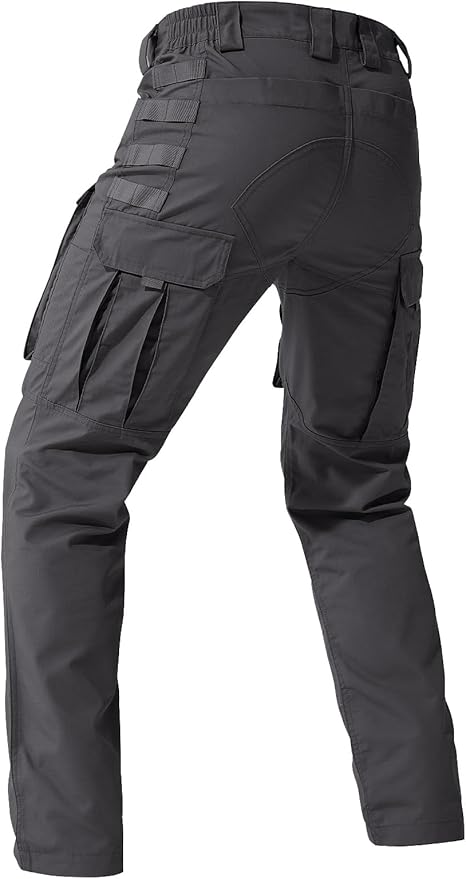 Men's Cargo Pants,Tactical Pants for Men Stretch,Durable Ripstop EDC Work Pants for Hiking