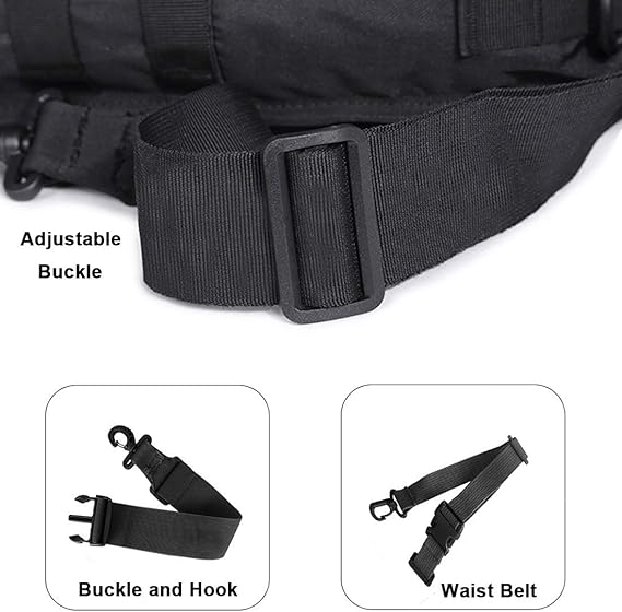 Tactical Sling Bag Pack Military Rover Shoulder Sling Backpack EDC Molle Assault Range Bag