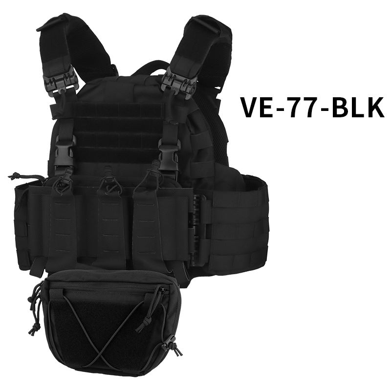 ARC Tactical Vest Plate MAG Front Panel Quick Release Buckle Pack Hunting Vest