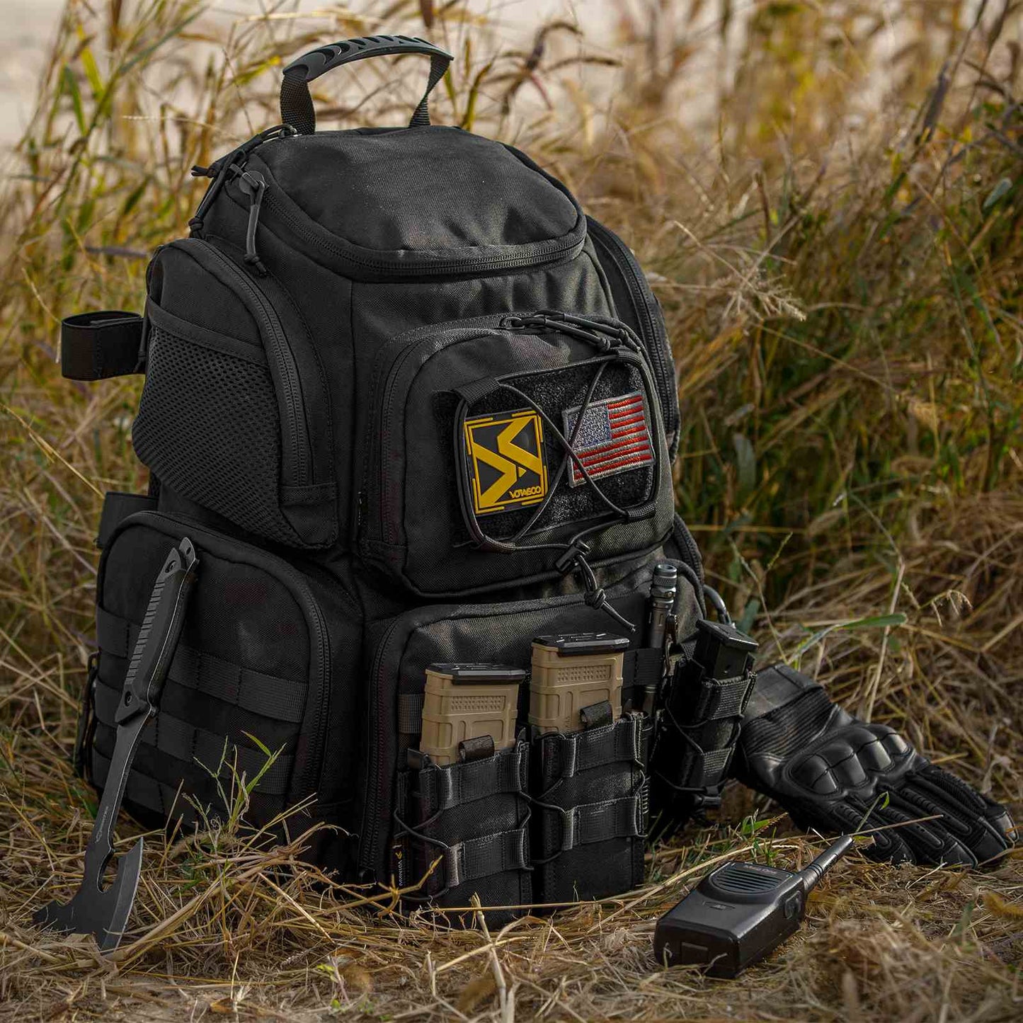 Tactical range backpack