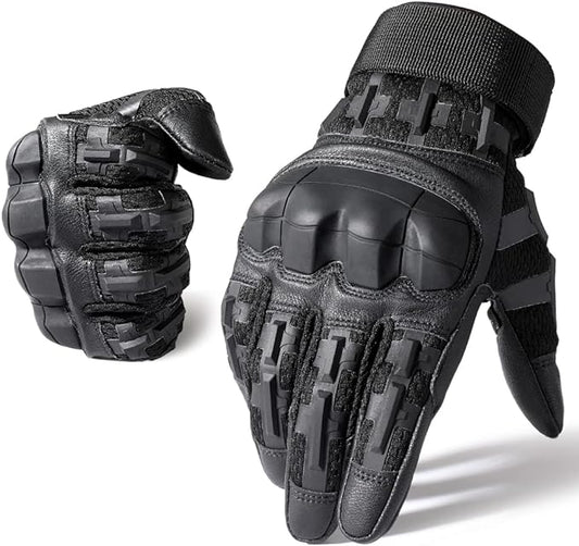 Rubber Guard Tactical Gloves for Men Touchscreen Airsoft Motorcycle Hunting Outdoor