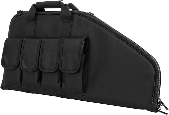 CVCP2961B-28 Pistol Subgun Gun Case, Black, 28" x 13"