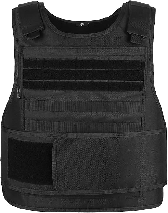 Tactical Vest for Men, Security Police Fbi Airsoft Vest