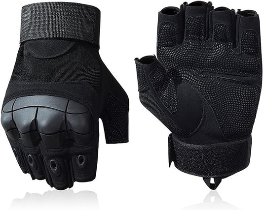 Outdoor Gloves for Men, Fingerless Gloves Men Driving Gloves Men Hiking Gloves, Biking Gloves Motorcycle Gloves for Men