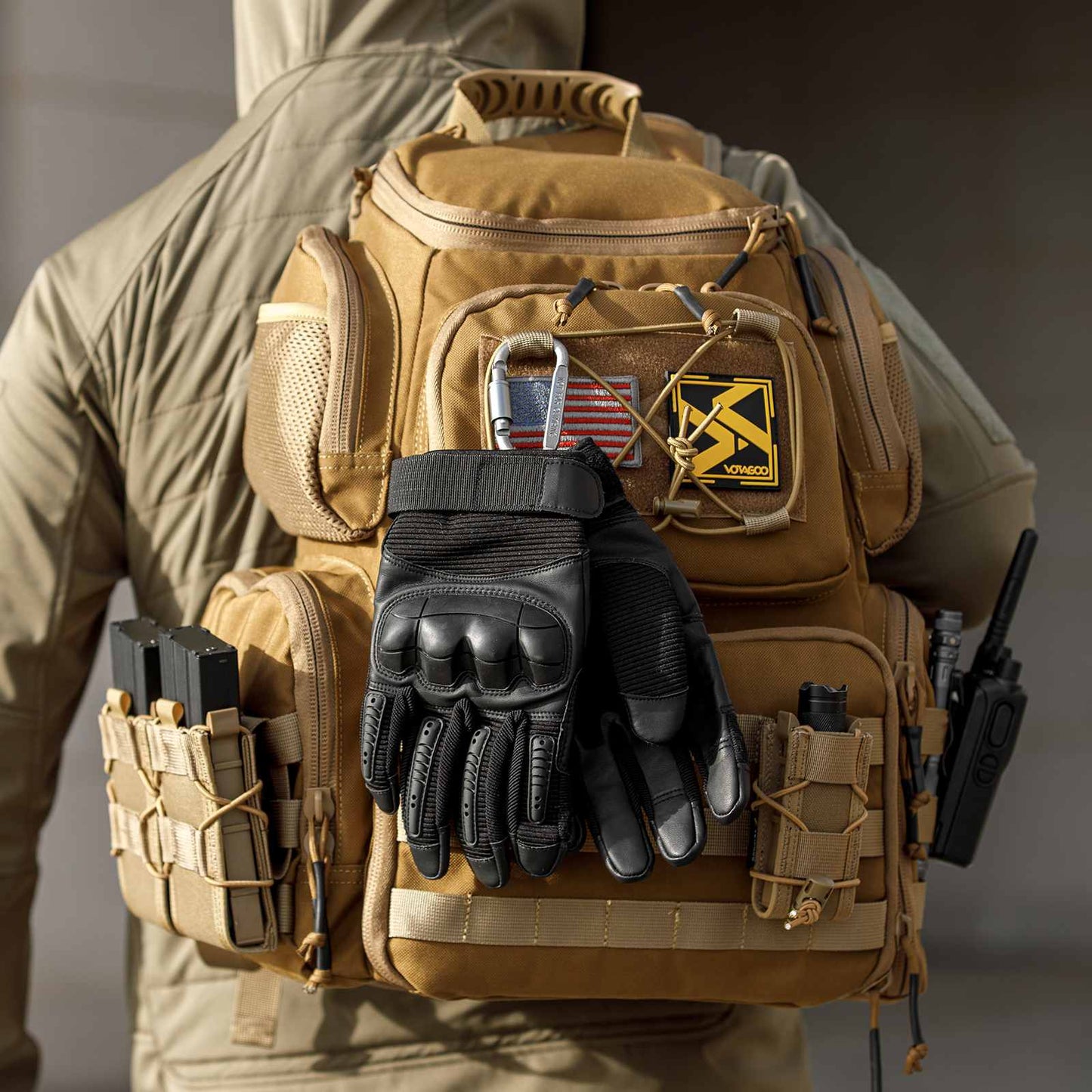 Tactical range backpack