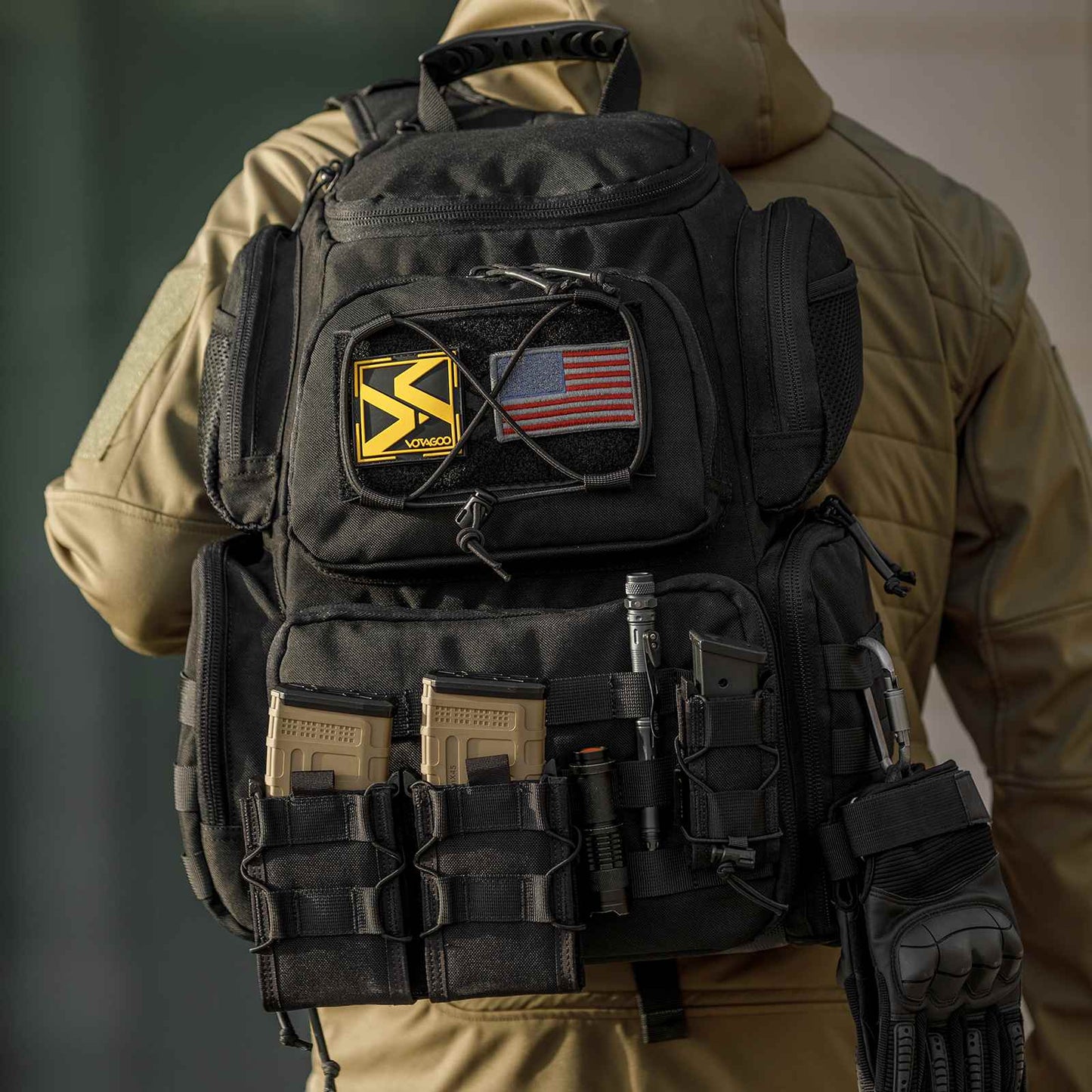 Tactical range backpack