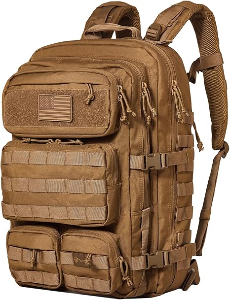 Backpack 50L, 2.4x Stronger, Military Backpack, Heavy Duty Molle Large Backpack, Work, Outdoors