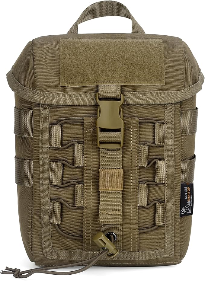 Molle Admin Pouch,EDC Pouch, Tactical Drawstring Pouch,Utility Pouch