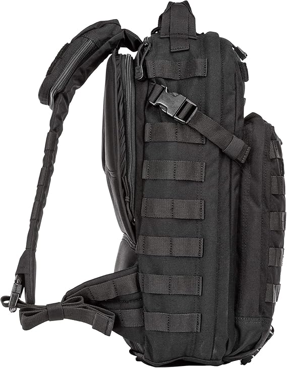 RUSH MOAB 10 Tactical Sling Pack Backpack, Style 56964, Black