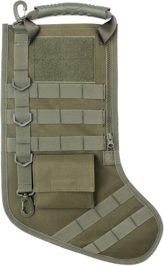 Christmas Stocking with MOLLE Gear Webbing