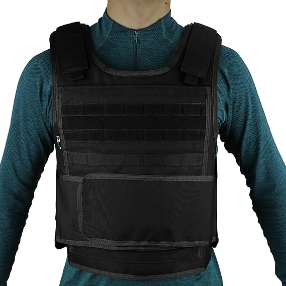 Tactical Vest for Men, Security Police Fbi Airsoft Vest