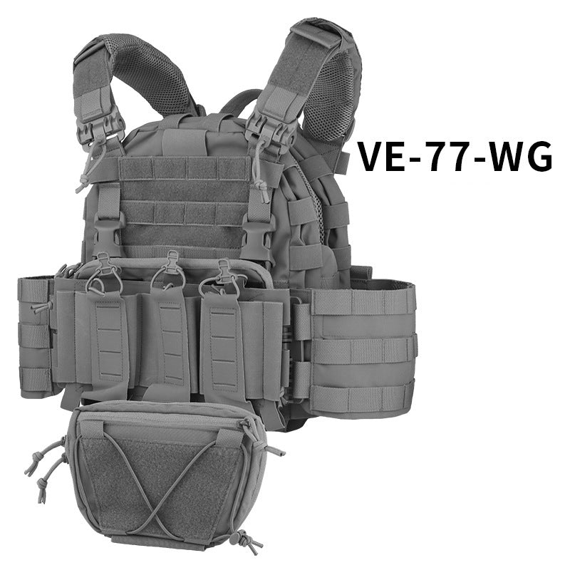 ARC Tactical Vest Plate MAG Front Panel Quick Release Buckle Pack Hunting Vest