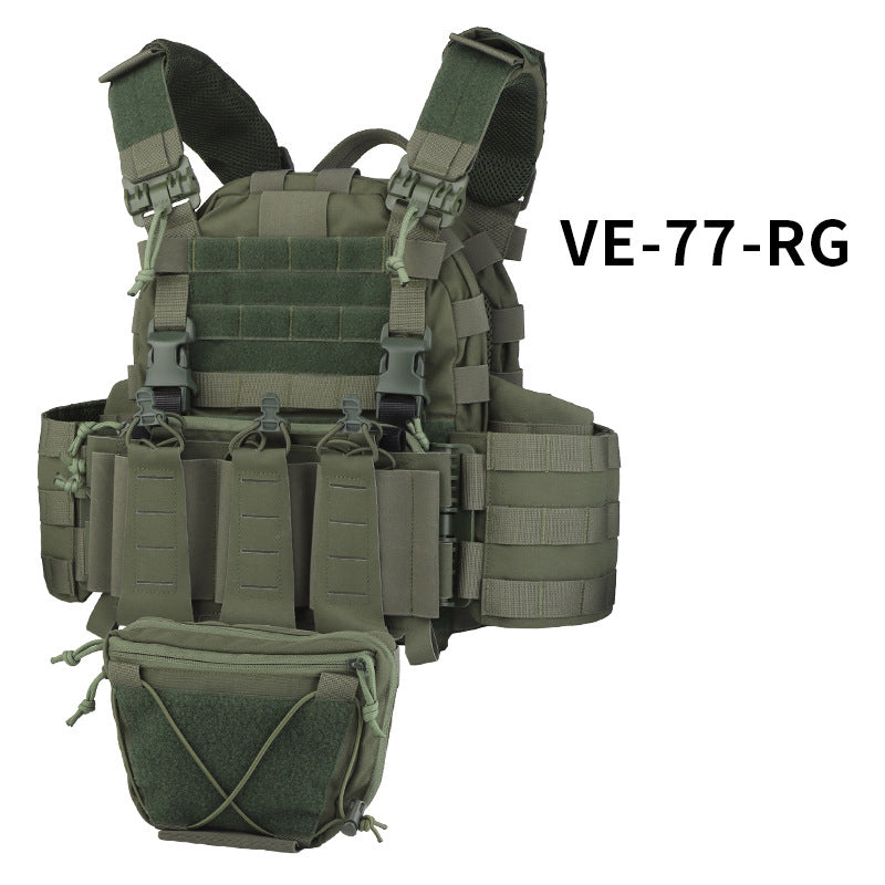 ARC Tactical Vest Plate MAG Front Panel Quick Release Buckle Pack Hunting Vest