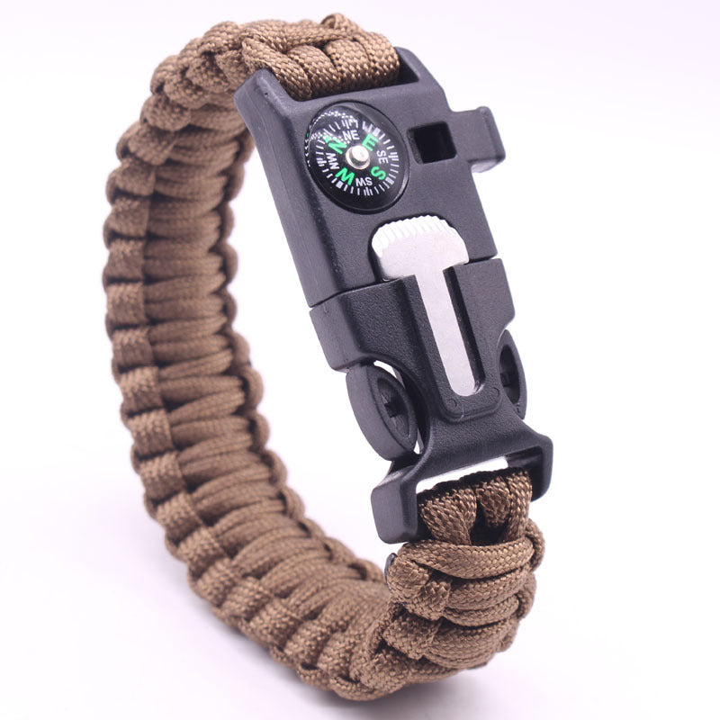 5 In 1 Tactical Movement Paracord Survival Bracelet