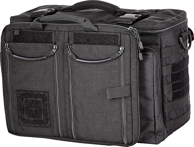 Tactical Bag, Wingman Patrol Bag for Law Enforcement, Police Gear Car Organizer, Black, Style 56045ABR (56045)