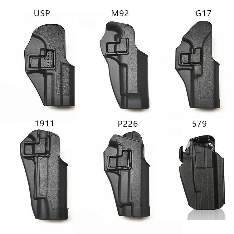 Multifunctional plastic holster: Lightweight, practical and safe