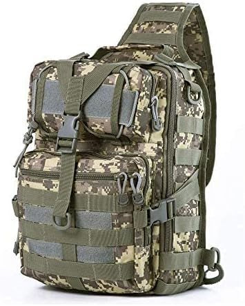 Tactical Sling Bag Pack Military Rover Shoulder Sling Backpack EDC Molle Assault Range Bag