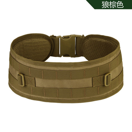 Outdoor tactical waist belt CS field multi-functional tactical