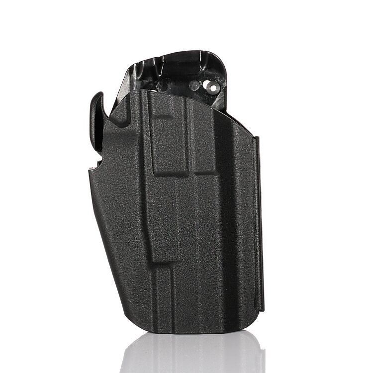 Multifunctional plastic holster: Lightweight, practical and safe