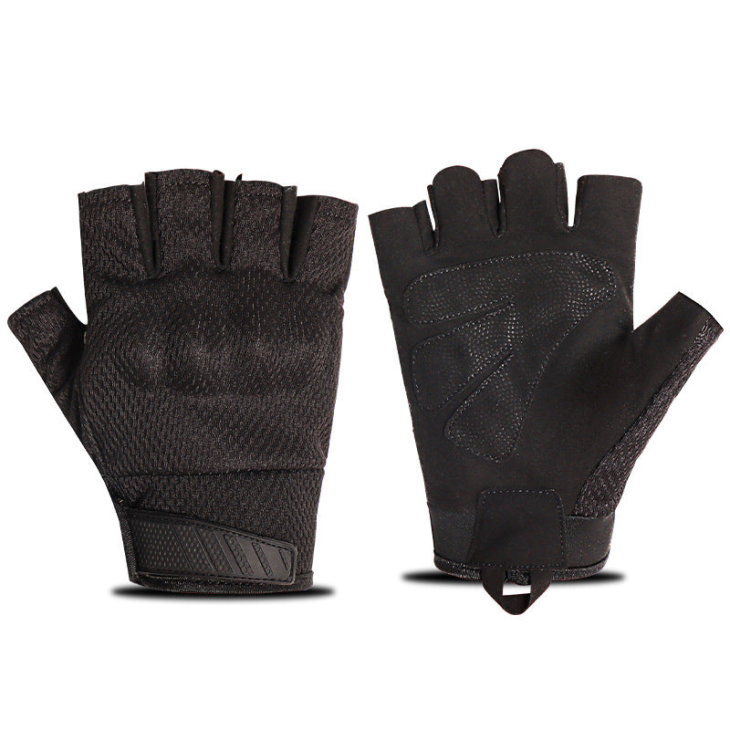 Half-finger tactical gloves sun-proof, non-slip and wear-resistant