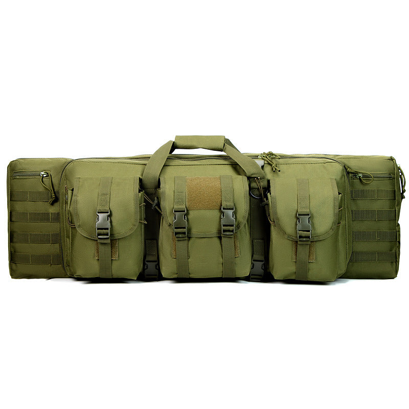 New military camouflage outdoor tactical multi-function bag long gun holster fishing gear fishing bag portable shoulder storage bag