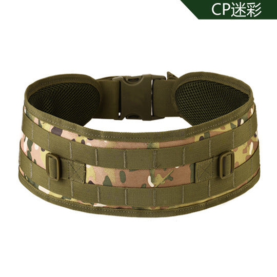 Outdoor tactical waist belt CS field multi-functional tactical