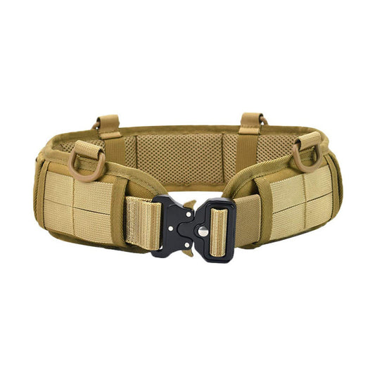 Tactical waist belt training duty security equipment ten-piece set accessories waist bag multi-function nylon waterproof waist bag