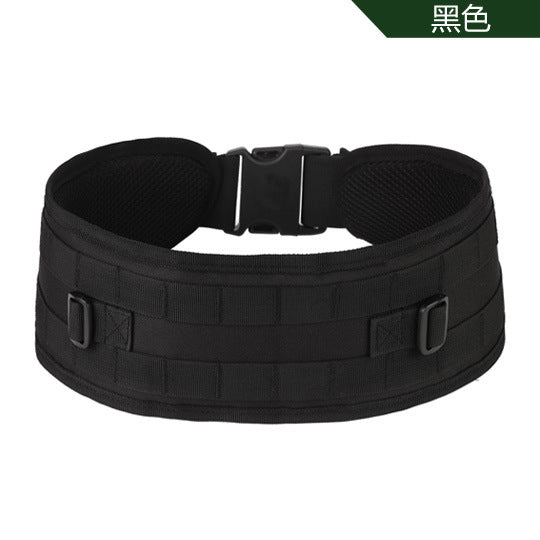 Outdoor tactical waist belt CS field multi-functional tactical